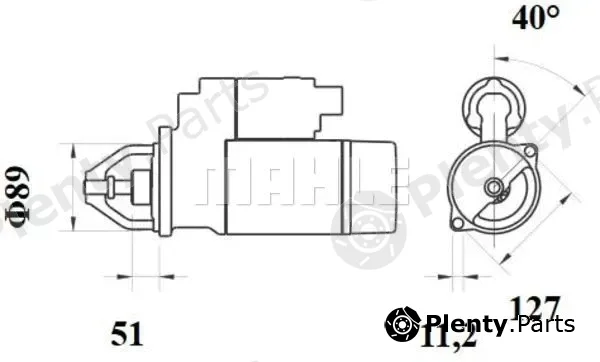 Mahle MS894 — Starter