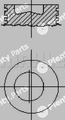 Mahle E21100 — Piston