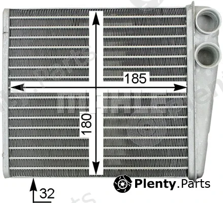 Mahle AH208000S — Heat Exchanger, interior heating BEHR