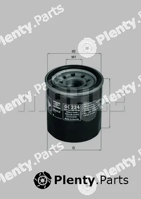 Mahle OC224 — Oil Filter