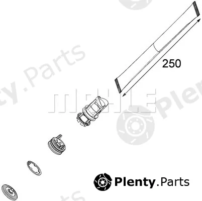 Mahle AD2000P — Dryer, air conditioning BEHR *** PREMIUM LINE ***
