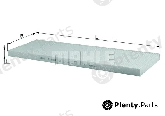Mahle LA123 — Filter, cabin air