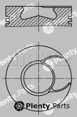 Mahle 183PI00205000 — Piston