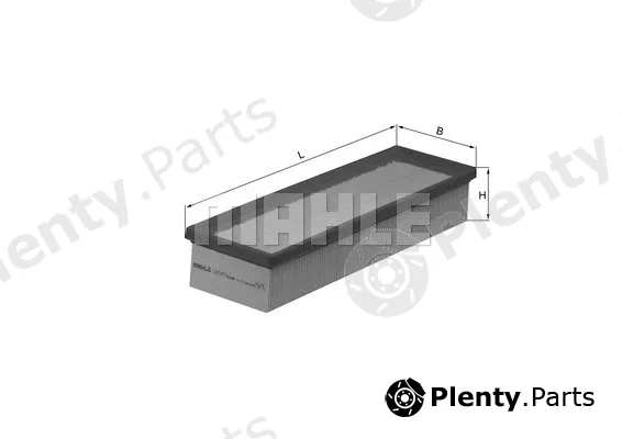 Mahle LX1451 — Air Filter
