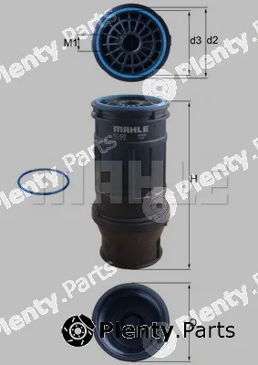 Mahle KC629D — Fuel Filter CleanLine