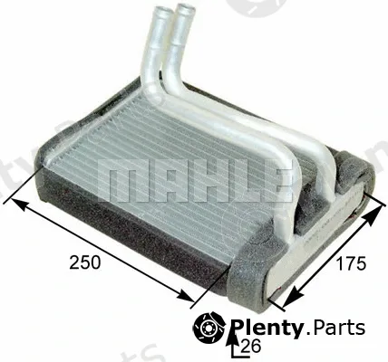 Mahle AH176000P — Heat Exchanger, interior heating BEHR *** PREMIUM LINE ***
