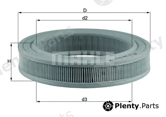 Mahle LX386 — Air Filter