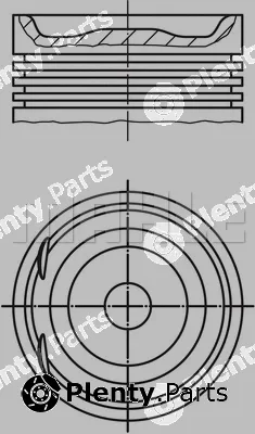 Mahle 0122900 — Piston