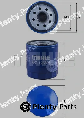 Mahle OC1268/8 — Oil Filter