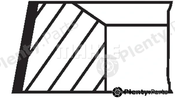 Mahle 00129N0 — Piston Ring Kit