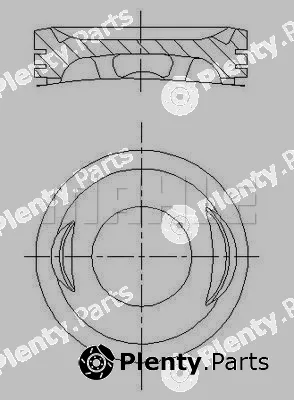 Mahle 738PI40026000 — Piston