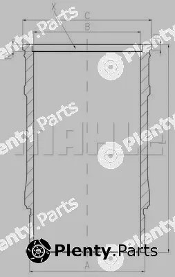 Mahle 001LW00143001 — Cylinder Sleeve