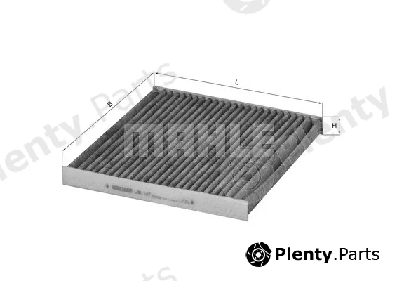 Mahle LAK107 — Filter, cabin air