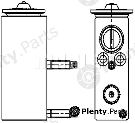 Mahle AVE70000P — Expansion Valve, air conditioning BEHR *** PREMIUM LINE ***