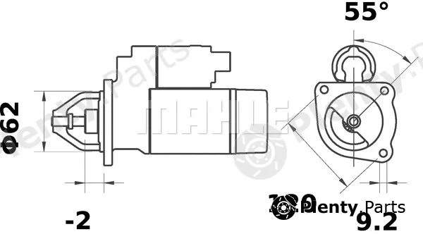 Mahle MS40 — Starter
