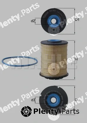 Mahle KX404D — Fuel Filter