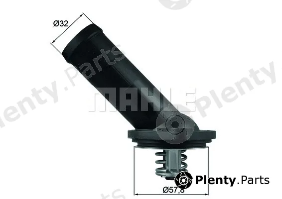 Mahle TI22592D — Thermostat, coolant BEHR