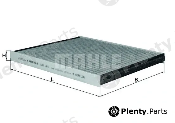 Mahle LAK361 — Filter, cabin air