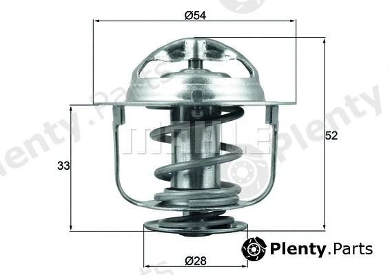 Mahle TX19888D — Thermostat, coolant BEHR