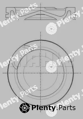 Mahle 001PI00191000 — Piston