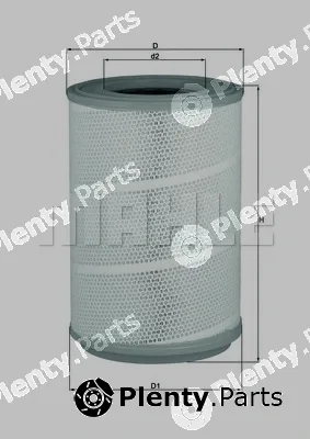 Mahle LX604/4 — Air Filter