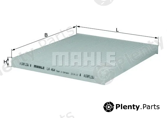 Mahle LA464 — Filter, cabin air