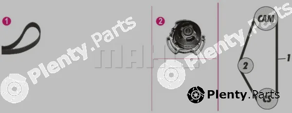 Mahle CPK14000P — Water Pump & Timing Belt Kit BEHR *** PREMIUM LINE ***