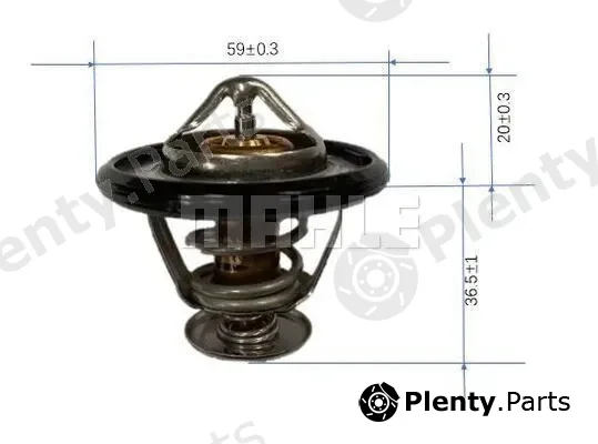 Mahle TX47782D — Thermostat, coolant
