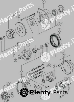 Mahle MG311 — Alternator