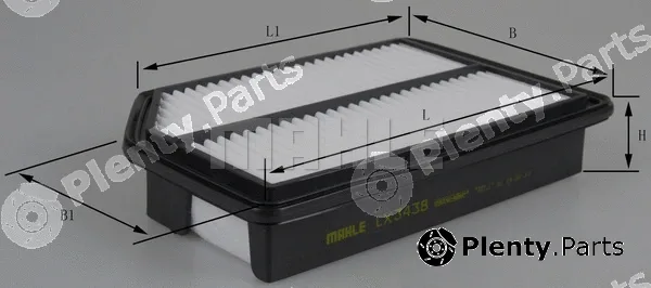 Mahle LX3438 — Air Filter
