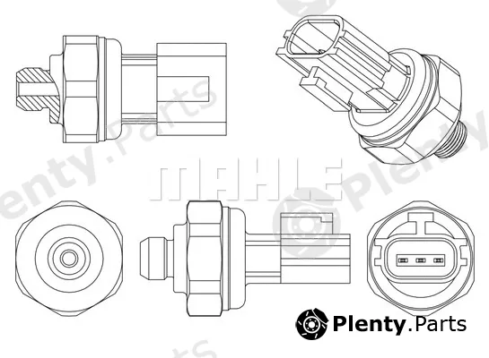 Mahle ASE8000P — Pressure Switch, air conditioning BEHR *** PREMIUM LINE ***