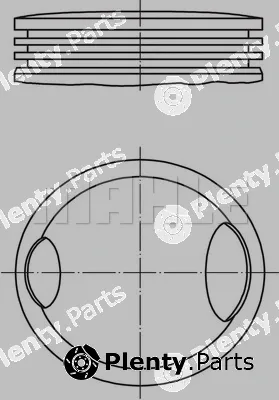 Mahle 0331200 — Piston