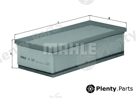Mahle LX1837 — Air Filter