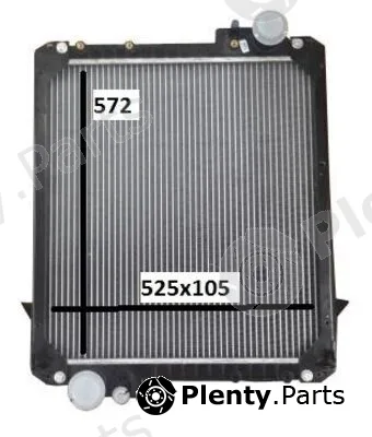 Mahle CR93000S — Radiator, engine cooling BEHR