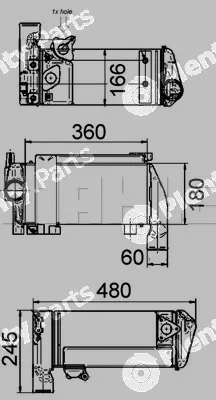 Mahle CLC143000P — Oil Cooler, retarder BEHR *** PREMIUM LINE ***