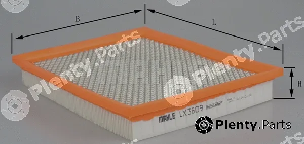 Mahle LX3609 — Air Filter