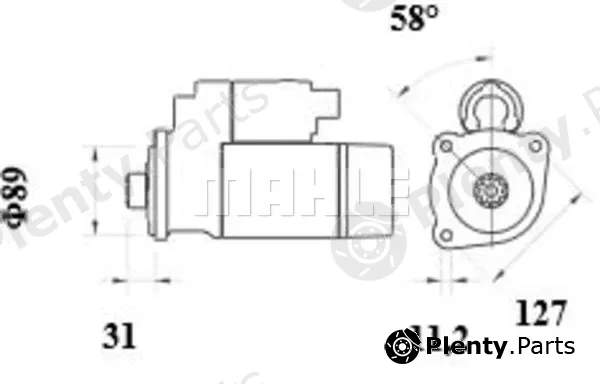 Mahle MS938 — Starter