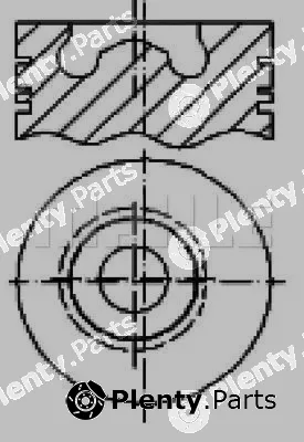 Mahle E21190 — Piston