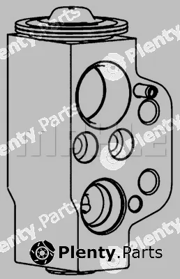 Mahle AVE75000P — Expansion Valve, air conditioning BEHR *** PREMIUM LINE ***