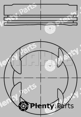 Mahle 6077900 — Piston