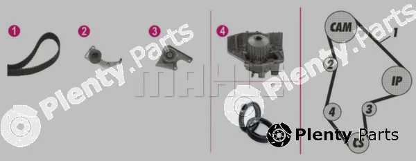 Mahle CPK42000P — Water Pump & Timing Belt Kit BEHR *** PREMIUM LINE ***