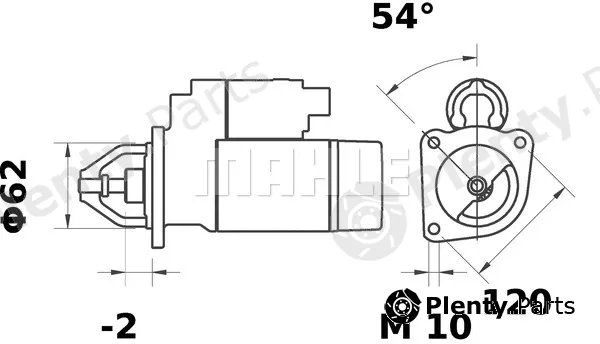 Mahle MS253 — Starter