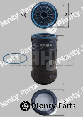Mahle KC648D — Fuel Filter CleanLine