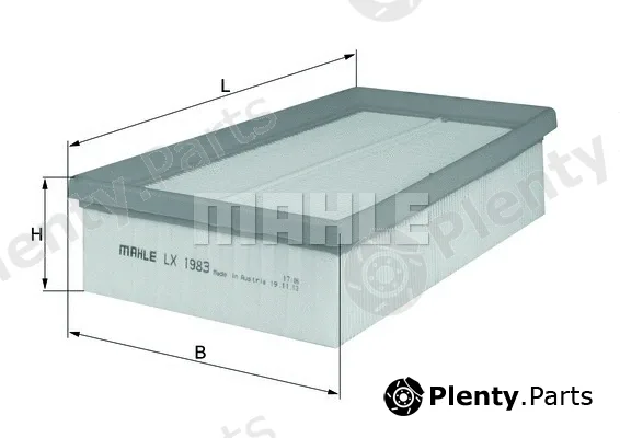 Mahle LX1983 — Air Filter