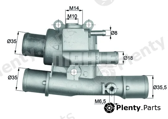 Mahle TI12488 — Thermostat, coolant BEHR