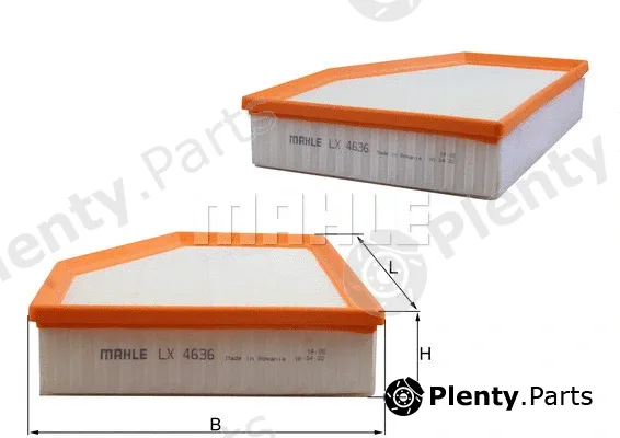 Mahle LX4636 — Air Filter
