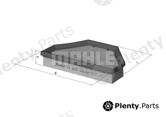 Mahle LX2005 — Air Filter