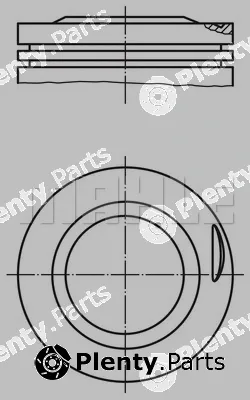 Mahle 0812000 — Piston