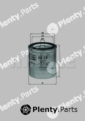 Mahle KC22 — Fuel Filter