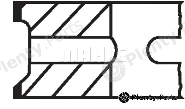 Mahle 01453N0 — Piston Ring Kit